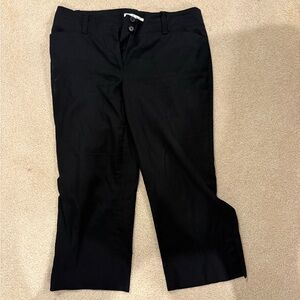 CAbi Womens Classic Black Capris